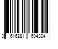 Barcode Image for UPC code 3616281604324