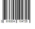 Barcode Image for UPC code 3616304104725