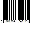 Barcode Image for UPC code 3616304545115. Product Name: Coty  Inc Sally Hansen Miracle Gel Nail Polish  Sunken Treasure  0.5 oz