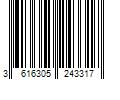 Barcode Image for UPC code 3616305243317. Product Name: Max Factor 2000 Calorie Lip Glaze Full Shine Tinted Lip Gloss 4.4ml (Various Shades) - 150 Caramel Swish