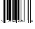 Barcode Image for UPC code 362346403816