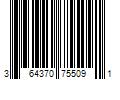 Barcode Image for UPC code 364370755091