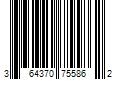 Barcode Image for UPC code 364370755862