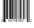 Barcode Image for UPC code 364370756272