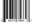 Barcode Image for UPC code 364370756647