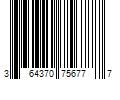 Barcode Image for UPC code 364370756777