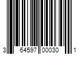 Barcode Image for UPC code 364597000301