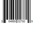 Barcode Image for UPC code 364669027809