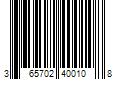 Barcode Image for UPC code 365702400108