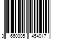 Barcode Image for UPC code 3660005454917