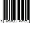 Barcode Image for UPC code 3660393405072