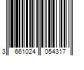 Barcode Image for UPC code 3661024054317