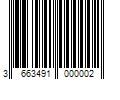 Barcode Image for UPC code 3663491000002