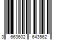 Barcode Image for UPC code 3663602643562