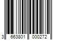 Barcode Image for UPC code 3663801000272