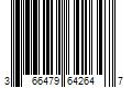 Barcode Image for UPC code 366479642647