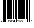 Barcode Image for UPC code 366658510019