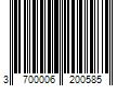 Barcode Image for UPC code 3700006200585