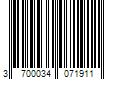 Barcode Image for UPC code 3700034071911