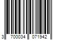 Barcode Image for UPC code 3700034071942