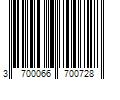 Barcode Image for UPC code 3700066700728