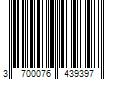 Barcode Image for UPC code 3700076439397