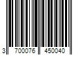 Barcode Image for UPC code 3700076450040