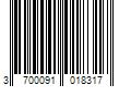 Barcode Image for UPC code 3700091018317