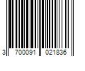 Barcode Image for UPC code 3700091021836