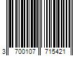 Barcode Image for UPC code 3700107715421