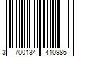 Barcode Image for UPC code 3700134410986