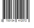 Barcode Image for UPC code 3700134412072