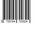 Barcode Image for UPC code 3700194700324