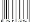 Barcode Image for UPC code 3700194707972