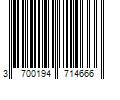 Barcode Image for UPC code 3700194714666