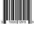 Barcode Image for UPC code 370030125159