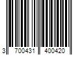 Barcode Image for UPC code 3700431400420