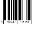 Barcode Image for UPC code 3700447511110