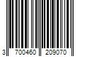 Barcode Image for UPC code 3700460209070