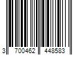 Barcode Image for UPC code 3700462448583. Product Name: Evideco Round Molded Wood Toilet Seat 17 Inches