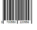 Barcode Image for UPC code 3700550220558