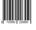 Barcode Image for UPC code 3700550226550