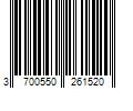 Barcode Image for UPC code 3700550261520