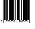 Barcode Image for UPC code 3700550263555