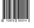 Barcode Image for UPC code 3700578500014