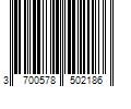 Barcode Image for UPC code 3700578502186