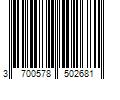 Barcode Image for UPC code 3700578502681