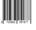 Barcode Image for UPC code 3700583051877