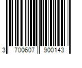 Barcode Image for UPC code 3700607900143