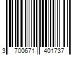 Barcode Image for UPC code 3700671401737